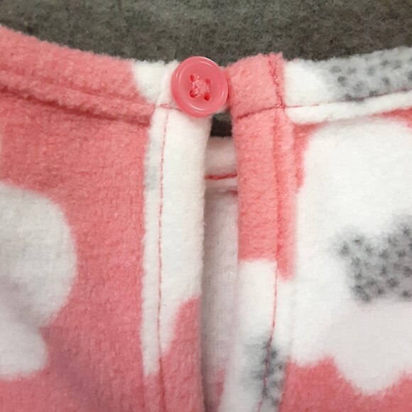 Child of Mine Carters Size 12M Dress/Top Long Sleeve Soft Pullover Button Long - Picture 5 of 9